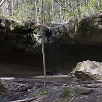 Водопад Девичьи слезы в Рачейском бору